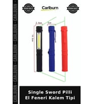 Single Sword Pilli El Feneri Kalem Tipi Seyahat Işığı Çok Amaçlı Tamirat Aleti