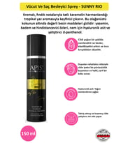 Vücut Ve Saç Besleyici Sprey - SUNNY RIO - 150 Ml