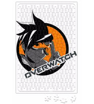 Tracer Overwatch Puzzle 240 Parça Yapboz