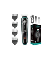 VGR V-075 T Tıraş Makinesi, LCD Ekran, Şarjlı, Güçlü ve Kullanışlı