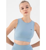 Maraton SlimFit Kadın Atlet Yaka Sislimavi Bra