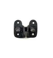 Antika Tarz Dekoratif Pirinç Mini Kapak Mandalı - 40x45 Mm, Oksit