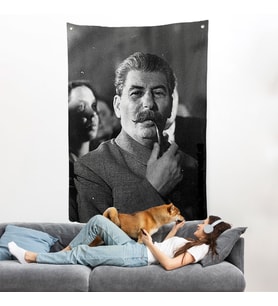 Joseph Stalin Rusya ve Sovyetler Birliği SSCB Duvar Örtüsü-7936
