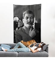 Joseph Stalin Rusya ve Sovyetler Birliği SSCB Duvar Örtüsü-7936