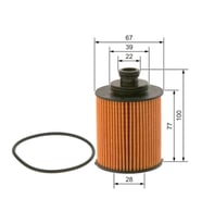 FİLTRE YAĞ F-PO F-DB 1.3JTD C-C C-D 1,3CDTI