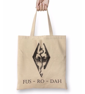 Fus Ro Dah Bez Çanta Uzun Saplı