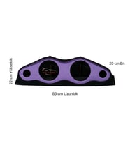 Universal Mor Renkli Kapaklı Pandizot 20 cm