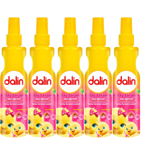 Dalin Kolay Saç Tarama Spreyi 200ML Badem Özlü (5 Li Set)