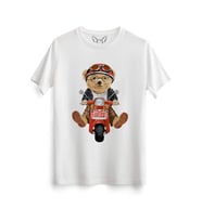 Ride On Tedy Bear Beyaz Tshirt
