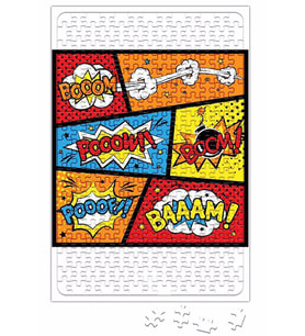 Booom Baaam Pooof Pooow Puzzle 240 Parça Yapboz