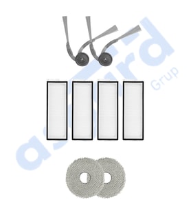 ROBOROCK Q REVO L UYUMLU 2 Yan Fırça 4 Filtre 2 Mop