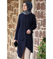 Arya Tesettür Tunik Lacivert