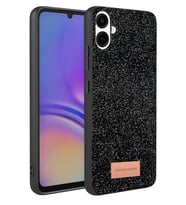 Galaxy A07 4G Bright Simli Kapak - Siyah