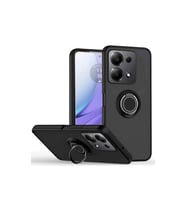 Xiaomi Redmi Note 13 Pro 5g Kılıf Montreal Yüzüklü Silikon Kapak - Siyah