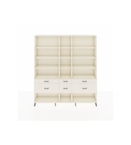Arges Gardrop 12 Raflı 6 Çekmeceli  220x30x243 Aytaşı-Aytaşı