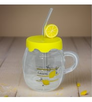 Limon Tasarımlı Kupa Bardak