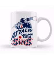 Attack Chicago Series Sins Logo Kupa Bardak Porselen