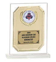 ODAK KUPA - Cam Plaketler - CM-084 A - 18x21 cm