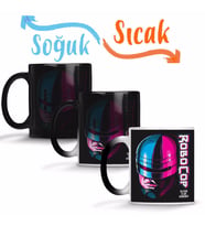 Robocop Sihirli Kupa Bardak Porselen