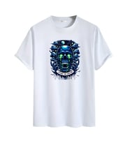 Animasyon Görselli  Unisex (Tshirt) Tişört (Beyaz)