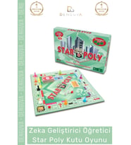 #Oyuncak Eğitici Zihinsel Gelişim Aile Aktivite Seti Türkçe 3 Yaş Ticaret Oyunu Star Poly