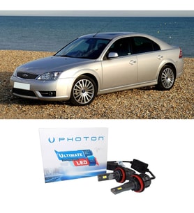 Ford Mondeo Mk3 Led Xenon Uzun Far Ampulü H1 Ultimate 9500 Lumens Yeni Seri Beyaz 2006-2014