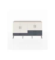 Arges Konsol 5 Raflı 3 Çekmeceli 4 Kapaklı 176x30x99 Aytaşı-Aytaşı/Antrasit