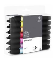 Winsor Newton Promarker 12+1 Kalem Seti 2 4832
