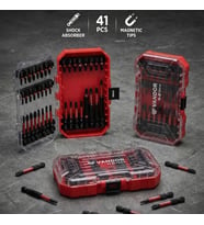Vandor Bits Uç Matkap Ucu Tornavida Ucu Vidalama Ucu İmpact S2 Çelik 41 Parça Set - 729927867298