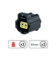 Japon Müşür Soketi 2 Pin Kablosuz