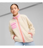 Puma Hybrid Sherpa Beyaz/Pembe Çocuk Mont - 626504 87