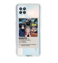 Oppo Reno 4 Lite Uyumlu Naruto Anime Desenli Şeffaf Telefon Kılıfı