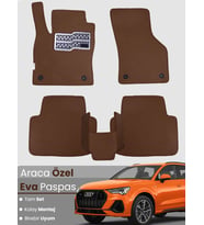 AUDİ Q3 (2018-2025) Uyumlu EVA Paspas Tam Set–Araca Özel,Su Geçirmez,Hızlı ve Kolay Montaj