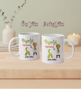 Kişiye Özel Biyoloji Öğretmeni Kupa Bardak