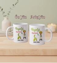 Kişiye Özel Biyoloji Öğretmeni Kupa Bardak