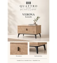 Verona Tek Çekmeceli Komodin