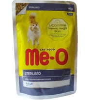Me-O Pauch Kısırlaştırılmış Kedi Konserve Mama 80 gr