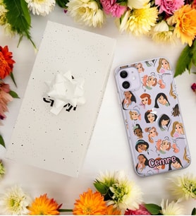 Disney Girls Tasarımlı Kişiye Özel Şeffaf Telefon Kılıfı (Tüm Telefon Modelleri Mevcuttur.) - Hediye Kutulu