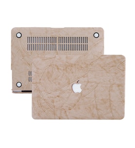MacBook Pro Retina Kılıf HardCase A1425 A1502 2012/2015 ile Uyumlu Kılıf Jeans (Krem)