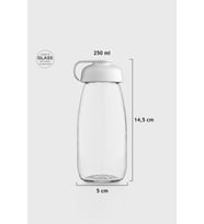 Renga Milky Kids 250 ml Cam Şişe 181011 Fuşya (Beyaz)