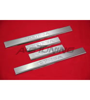 Opel Corsa C Krom Kapı Eşiği Tk 2000-2006 4Kapı Paslanmaz Çelik