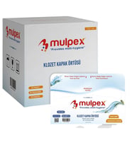 Mulpex Klozet Kapak Örtüsü 1 Pkt. : 250 Adet (%100 Selüloz)