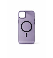 İphone 14 Pro Hybrid Magsafe Sert Mor Telefon Kılıfı