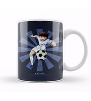 Tsubasa Oozora Retro Japanese Kupa Bardak Porselen