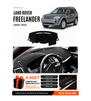 LAND ROVER FREELANDER (2006-2014) Uyumlu Torpido Örtüsü Torpido Kılıfı - Siyah
