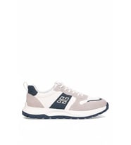 Voyager E435 Erkek Hakiki Deri Klasik Sneaker Krem
