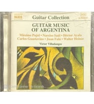 (Plak Değildir CD dir) CD Guitar Music Of Argentina CD (Karışık)