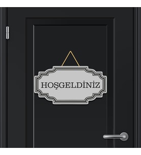 Hoşgeldiniz Kapı Süsü