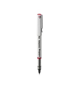 Edding 78 Control Liner 0.4 mm İnce Uçlu Kalem Kırmızı
