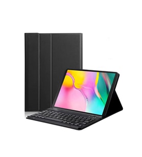 Buway Samsung Galaxy Tab S7 FE SM-T733NZSATUR Uyumlu Kablosuz Klavyeli Standlı Kılıf